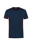 Marineblauw/rood
