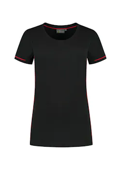 Santino Cal 1234515 T-shirt Regular Fit Dames Contrast miniatuur