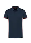 Marineblauw/rood