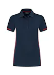Marineblauw/rood
