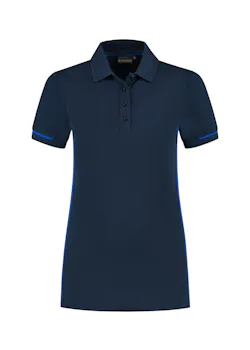 Santino Carsen 1234635 Poloshirt Piqué Dames Contrast miniatuur