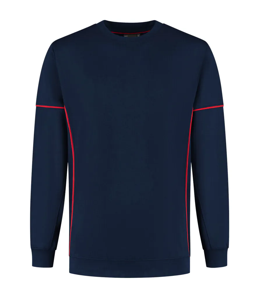Marineblau/rot