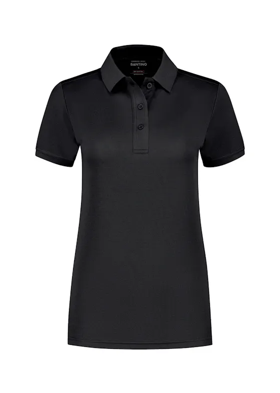 Santino Edinburgh 12303 Poloshirt – antibakteriell, Cooling-Effekt, Damen-Basics