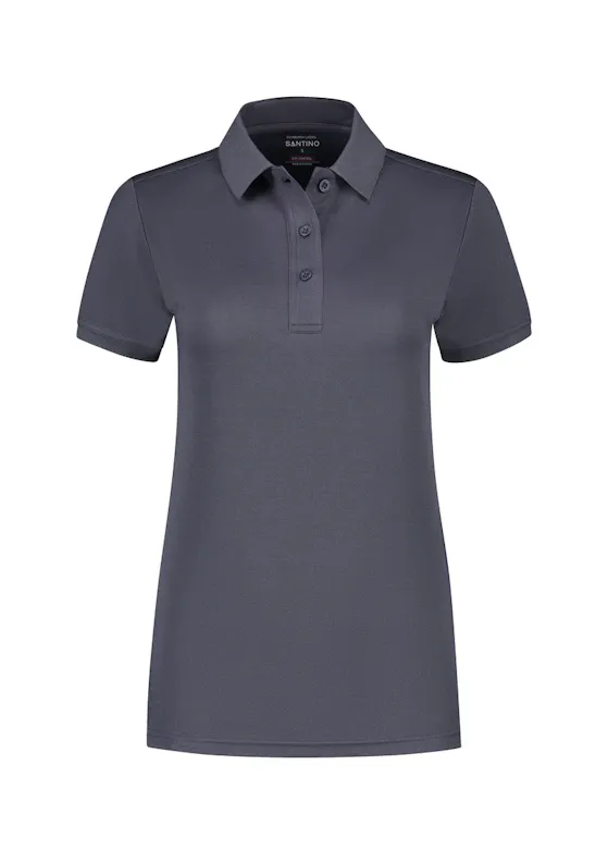 Santino Edinburgh 12303 Poloshirt – antibakteriell, Cooling-Effekt, Damen-Basics