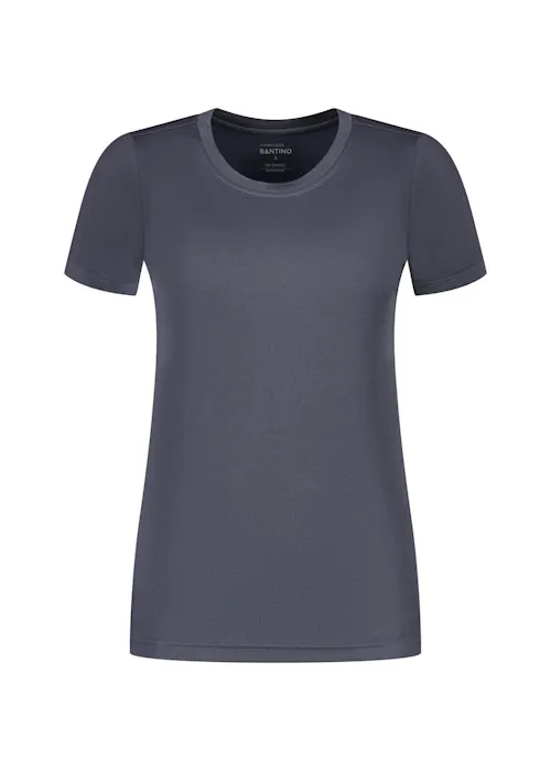 Santino Etienne T-shirt Piqué Antibacterieel Regular Fit Dames Basics