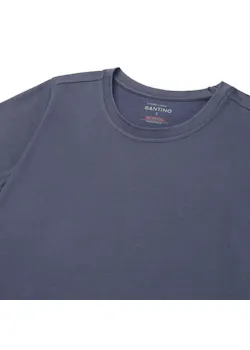 Santino Etienne T-shirt Piqué Antibacterieel Regular Fit Dames Basics miniatuur
