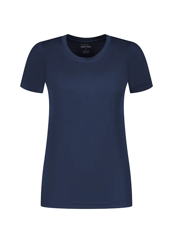 Santino Etienne T-shirt Piqué Antibacterieel Regular Fit Dames Basics