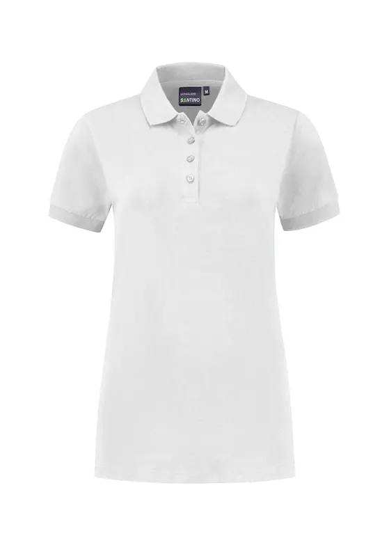 Santino Mathias 1232523 Poloshirt Single Jersey Dames Basics