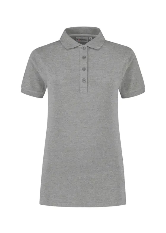 Santino Max 12284 Poloshirt Piqué – Damen-Basics