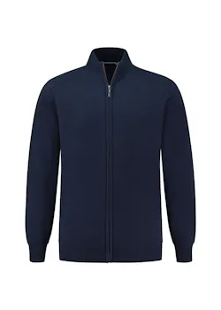 Santino Plano 1232759 Zip Cardigan Regular Fit Corporate