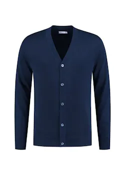 Santino Prato Cardigan Regular Fit Corporate miniatuur