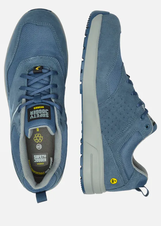 Safety Jogger Topskate S3S Blauw Werkschoen