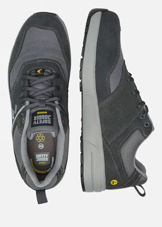 Safety Jogger Topskate S3S Donker Grijs Werkschoenen