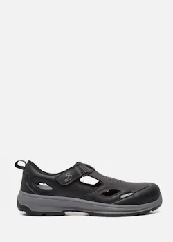 Safety Jogger Flux S1PS Werkschoen Sandaal Zwart