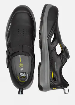 Safety Jogger Flux S1PS sandale de sécurité noire thumbnail (vignette)