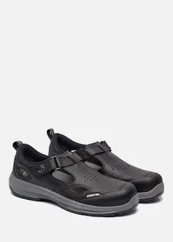 Safety Jogger Flux S1PS sandale de sécurité noire thumbnail (vignette)