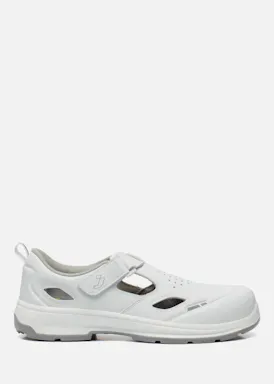 Safety Jogger Flux S1PS Werkschoen Sandaal Wit