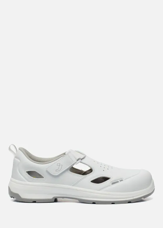 Safety Jogger Flux S1PS Werkschoen Sandaal Wit
