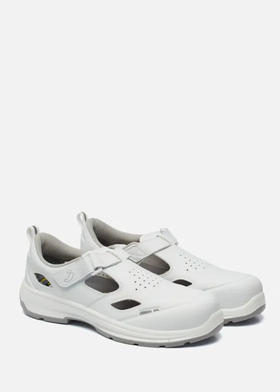 Safety Jogger Flux S1PS Werkschoen Sandaal Wit