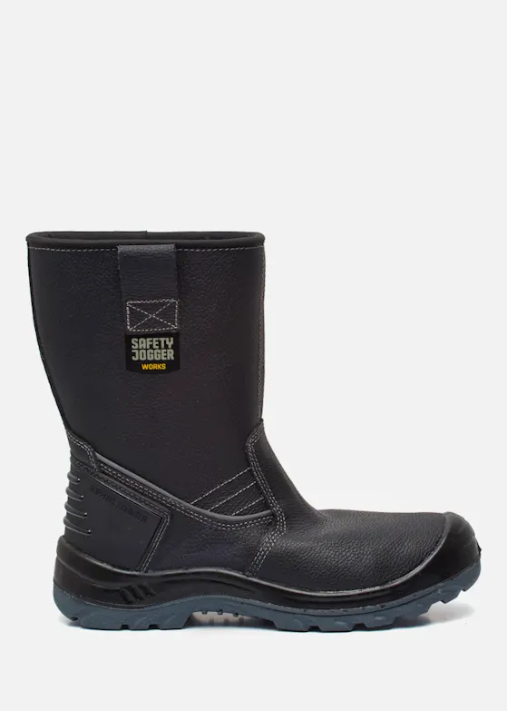 Safety Jogger Bestboot S3 Arbeitstiefel hoch Schwarz – Winterbox