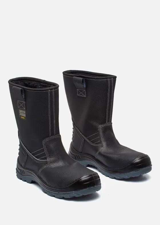 Safety Jogger Bestboot S3 Arbeitstiefel hoch Schwarz – Winterbox