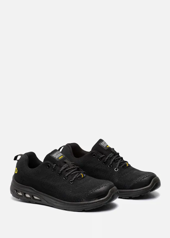 Safety Jogger ECOFITZ S1P-Sicherheitshalbschuh, schwarz