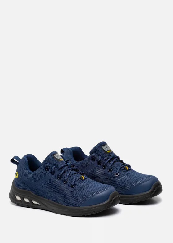 Safety Jogger ECOFITZ S1P niedriger Sicherheitsschuh Navy