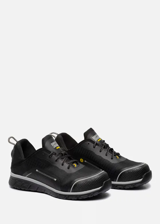 Safety Jogger Ligero 2 S1P, niedriger Sicherheitsschuh, ESD SRC, Black