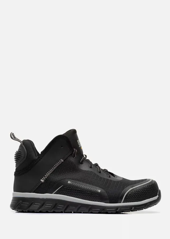 Safety Jogger Ligero 2 S1P Halfhoge Werkschoen ESD SRC Black