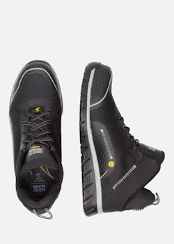 Safety Jogger Ligero 2 S1P Halfhoge Werkschoen ESD SRC Black miniatuur
