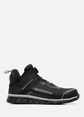 Safety Jogger Ligero 2 S1P TLS halbhoher Sicherheitsschuh ESD SRC schwarz