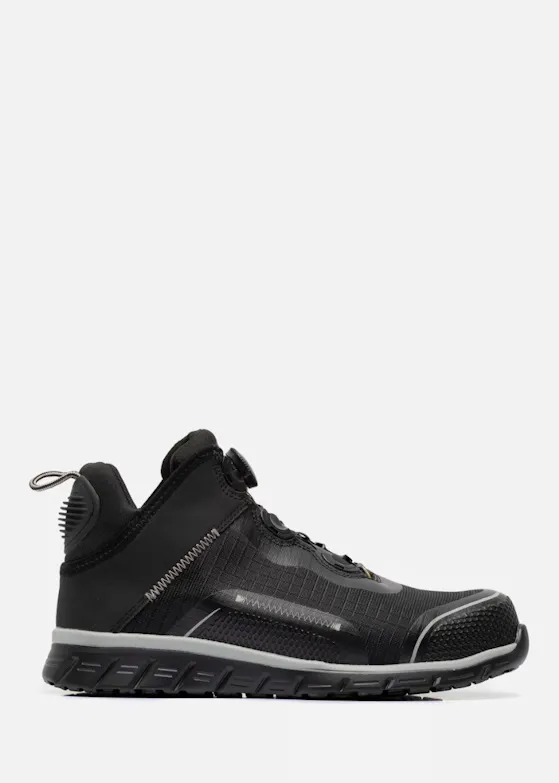 Safety Jogger Ligero 2 S1P TLS halbhoher Sicherheitsschuh ESD SRC schwarz