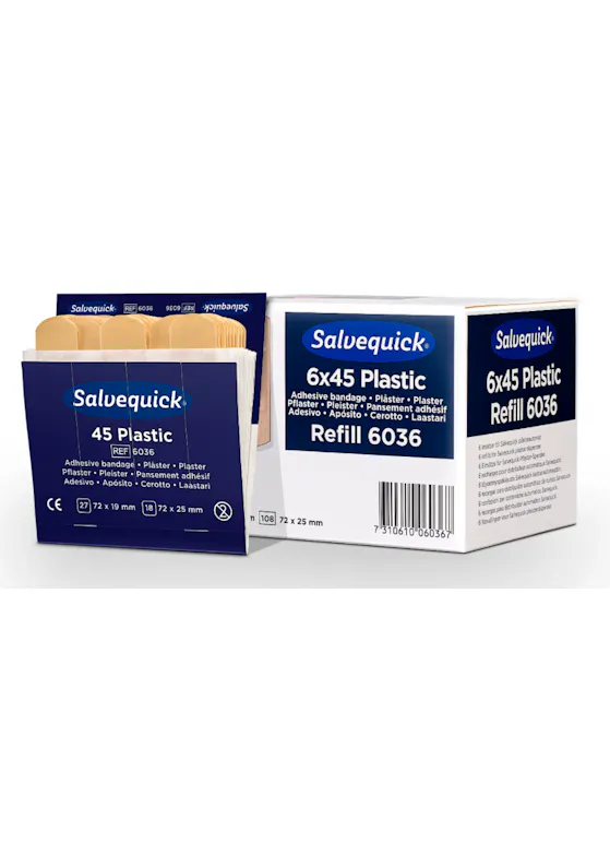 Cederroth Salvequick Plasticpleisters 45 stuks (13359256)