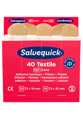 Cederroth Salvequick Textilpflaster, 40 Stück (9669727)