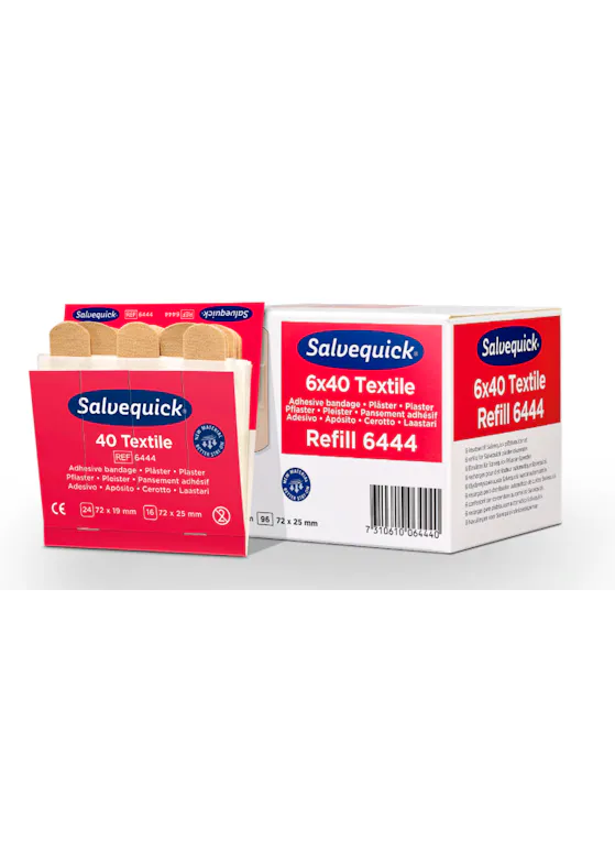 Cederroth Salvequick Textielpleistersr 40 stuks (9669727)