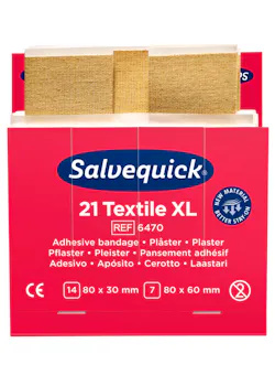 Cederroth Salvequick Extra Grote Textielpleisters 21 Stuks (13359278)