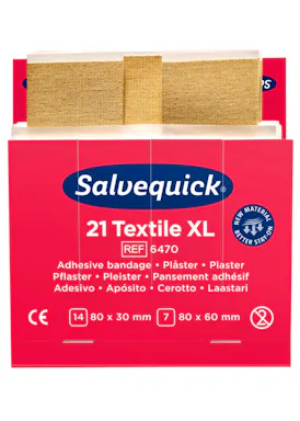 Cederroth Salvequick, extra große Textilpflaster, 21 Stück (13359278)