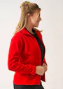 Santino Bormio 200023 Fleecejack Regular Fit Dames Basics miniatuur