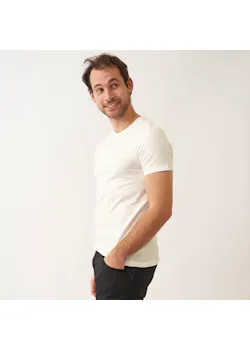 Santino Jive 200167 C-neck T-shirt Regular Fit Basics miniatuur