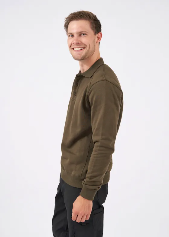 Santino Ramon 1214 Langarm-Polo Modern-Fit Basics