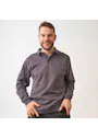 Santino Ramon 1214 Langarm-Polo Modern-Fit Basics Vorschaubild