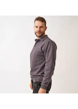 Santino Ramon 1214 Sweat-shirt en polo coupe moderne Basics thumbnail (vignette)