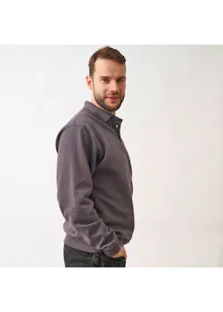 Santino Ramon 1214 Sweat-shirt en polo coupe moderne Basics thumbnail (vignette)