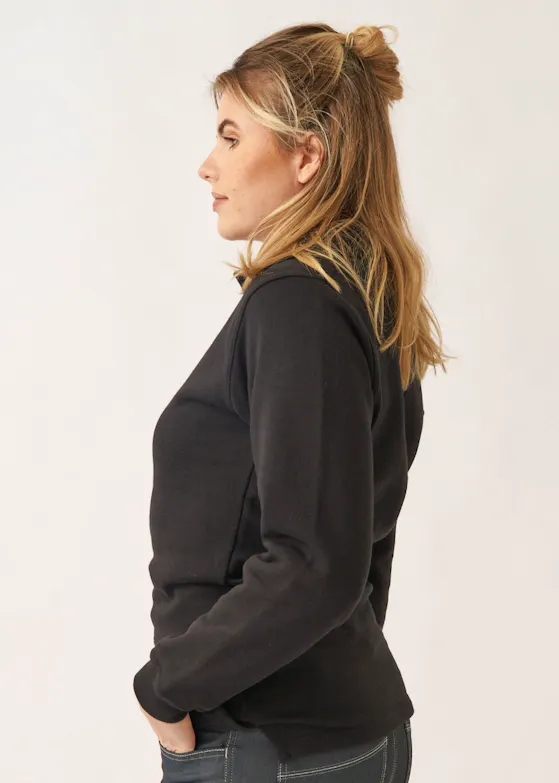 Santino Rick 200020 Langarm-Poloshirt Regular Fit für Damen