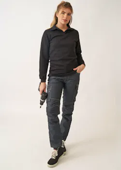 Santino Rick 200020 Polosweater Regular Fit Dames miniatuur