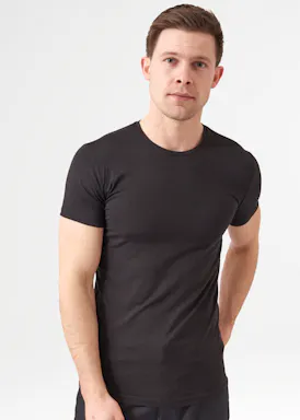 Santino Jordan 1212 T-shirt, C-neck, Regular Fit Basics