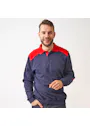 Santino Tesla 200136 Langarm-Polo Regular Fit 2 Color Line Vorschaubild