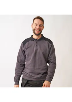 Santino Tesla 200136 Langarmpolo Regular Fit 2 Color-Line thumbnail