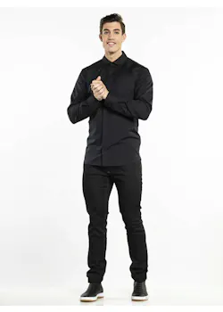 Chaud Devant Shirt Men UFX Black miniatuur