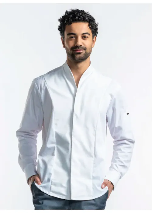 Chaud Devant Veste de cuisinier Chef Jacket Noble SFX White